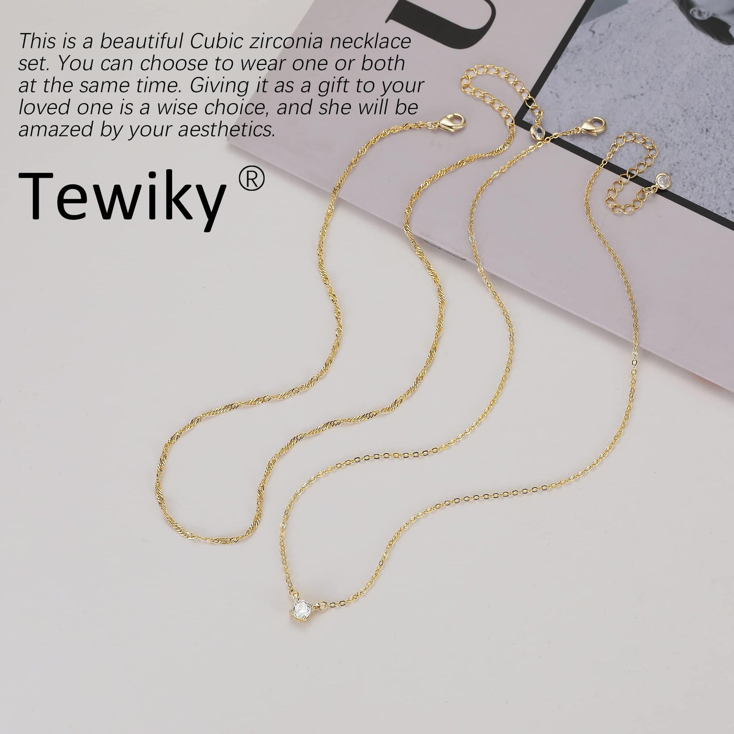 golden layer necklace