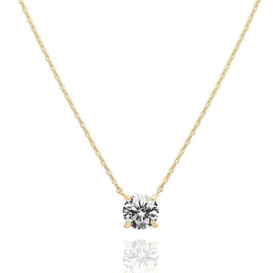 PAVOI 14K Gold Plated Necklace silver
