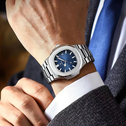 nautilus watch sliver
