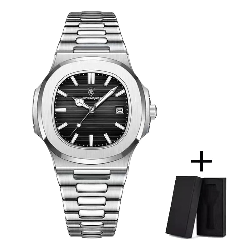 nautilus watch sliver